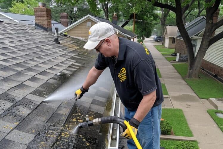 Should You Be Pressure Washing Roof Shingles