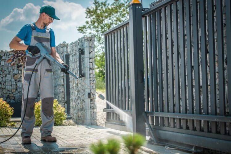 How To Clean Fence With Pressure Washing