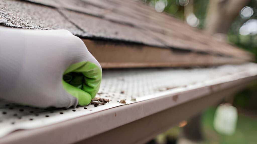 how to clean gutter guards