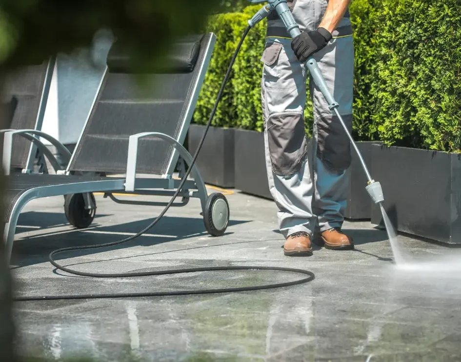 driveway pressure washing in San Diego